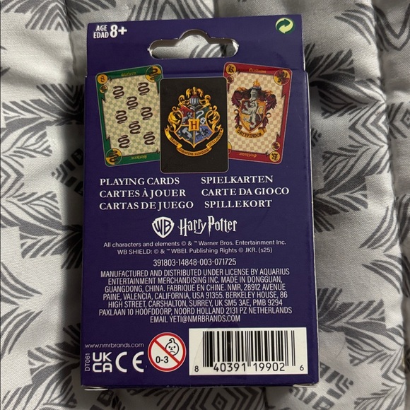 Peanuts, Scooby-Doo, Harry Potter, and SpongeBob SquarePants Playing Cards Set - Picture 4 of 6